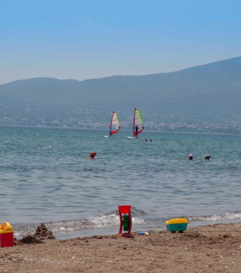Kima: Relaxing Beach Home Next To Sparkling Waters Néa Mákri Exterior photo