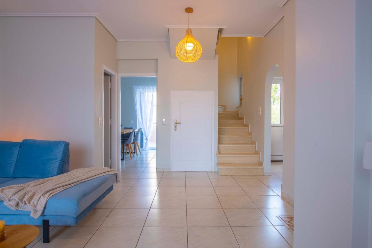 Kima: Relaxing Beach Home Next To Sparkling Waters Néa Mákri Exterior photo